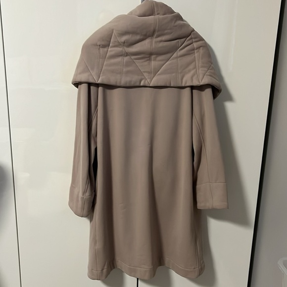 BAGATELLE NWOT Quilted Drape Open Cardigan Jacket, Size M/L - Picture 7 of 13